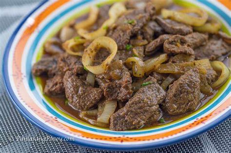 beef steak panlasang pinoy|Slow Cooked Beefsteak (Bistek Tagalog) .